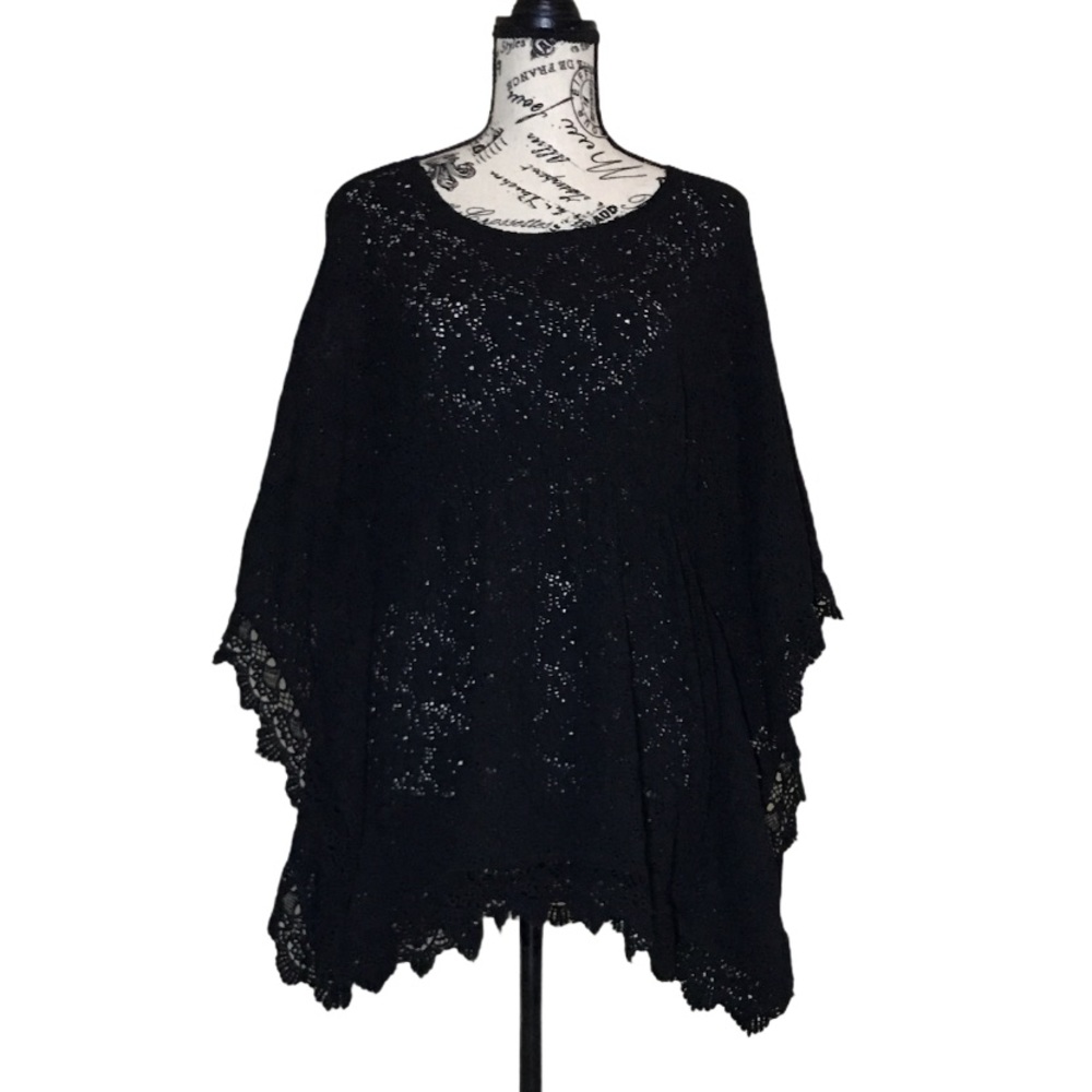 Passion Concept Batwing Bathing Suit Cover Up / M